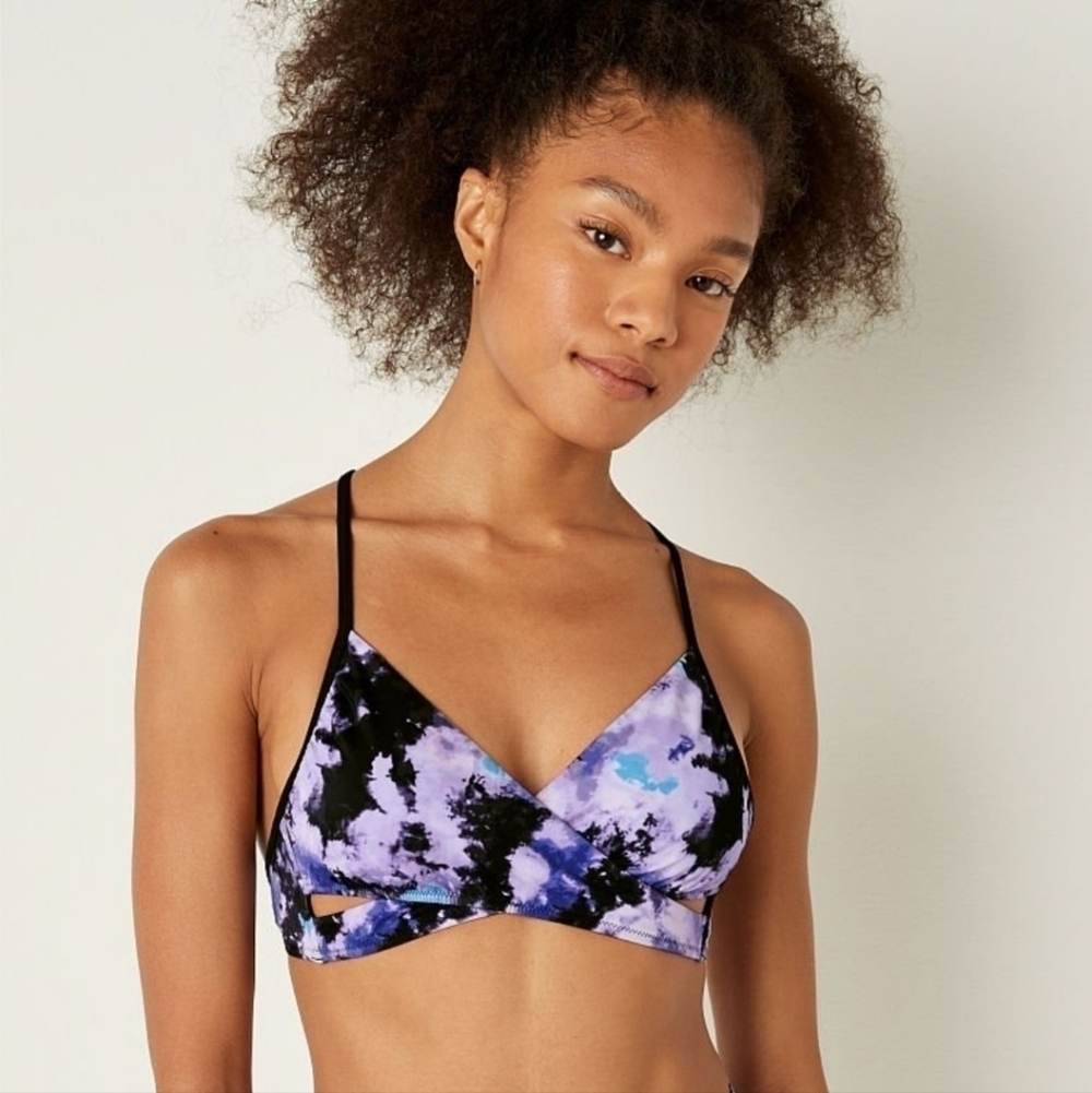 VS PINK BODY WRAP BIKINI TOP